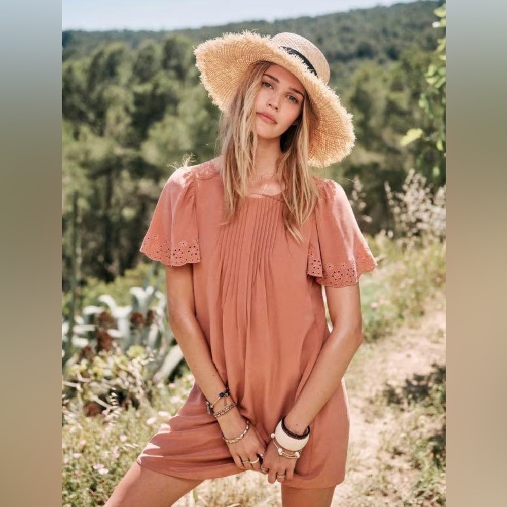 Sézane Silk Mini Dress